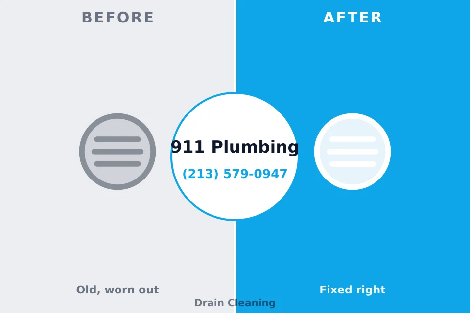Before and after: plumbing repair Cedar Bluff, VA